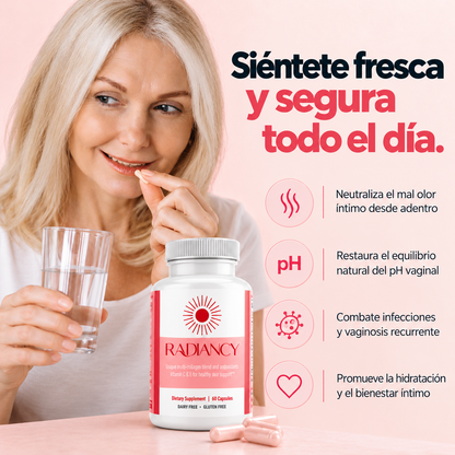 Radiancy | Elimina el olor íntimo y equilibra tu PH en 2 semanas